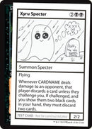 Xyru Specter (2021 Edition) [Mystery Booster Playtest Cards] - Destination Retro