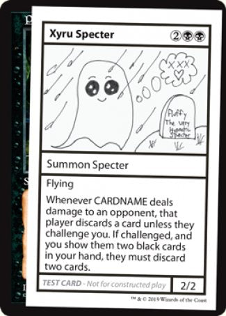 Xyru Specter (2021 Edition) [Mystery Booster Playtest Cards] - Destination Retro