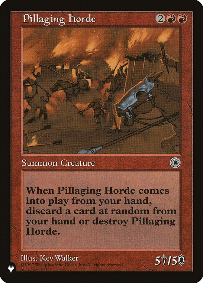 Pillaging Horde [The List] - Destination Retro