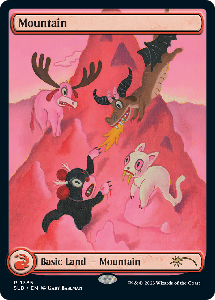 Mountain (1385) [Secret Lair Drop Series] - Destination Retro
