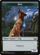 Shapeshifter // Dog Double-Sided Token [The List] - Destination Retro