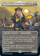 Lin Sivvi, Defiant Hero (Borderless) [Secret Lair Countdown Kit] - Destination Retro