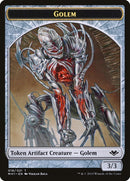 Zombie // Golem Double-Sided Token [Modern Horizons Tokens] - Destination Retro