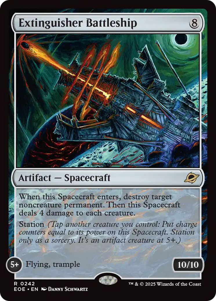Extinguisher Battleship [Edge of Eternities] - Destination Retro