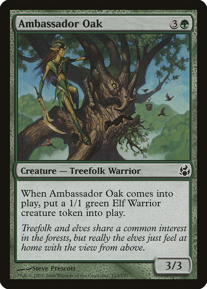 Ambassador Oak (Oversized) [Oversize Cards] - Destination Retro