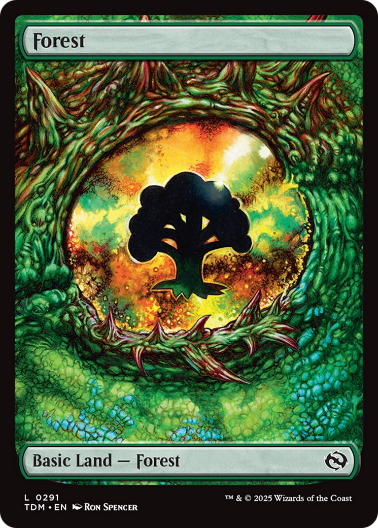 Forest (0291) [Tarkir: Dragonstorm] - Destination Retro