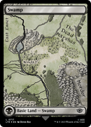 Swamp (0717) (Surge Foil) [The Lord of the Rings: Tales of Middle-Earth] - Destination Retro