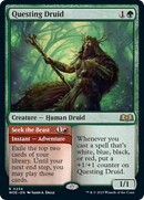 Questing Druid // Seek the Beast [Wilds of Eldraine] - Destination Retro