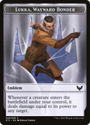 Pest // Lukka, Wayward Bonder Emblem Double-Sided Token [Secret Lair: From Cute to Brute Tokens] - Destination Retro