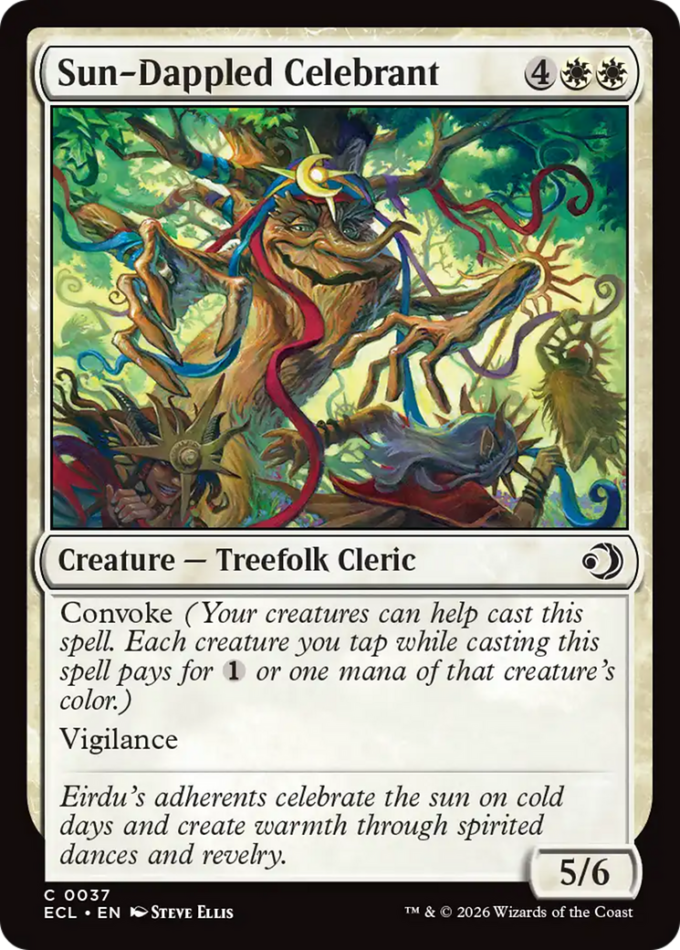 Sun-Dappled Celebrant [Lorwyn Eclipsed] - Destination Retro