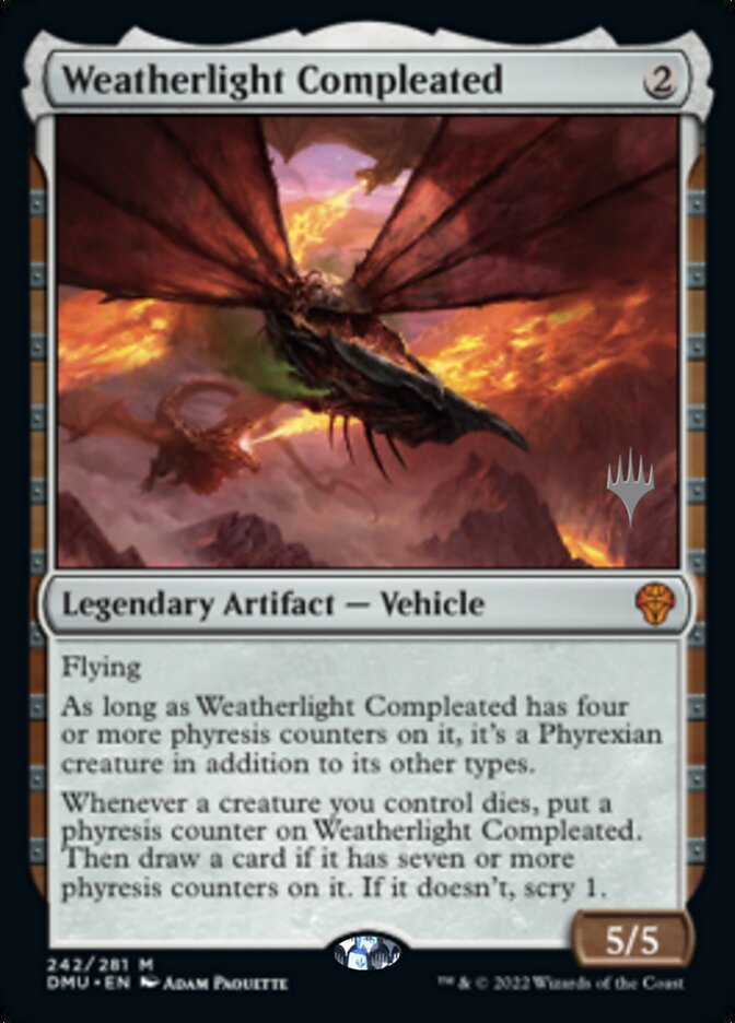 Weatherlight Compleated (Promo Pack) [Dominaria United Promos] - Destination Retro