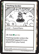 Fetching Garden [Mystery Booster 2 Playtest Cards] - Destination Retro