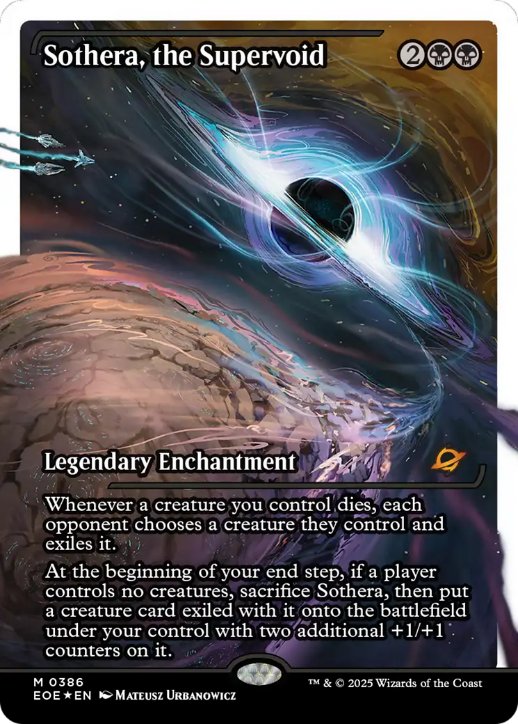 Sothera, the Supervoid (Fracture Foil) [Edge of Eternities] - Destination Retro