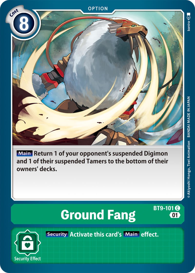 Ground Fang [BT9-101] [X Record] - Destination Retro