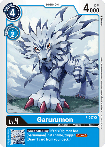 Garurumon [P-007] [Promotional Cards] - Destination Retro
