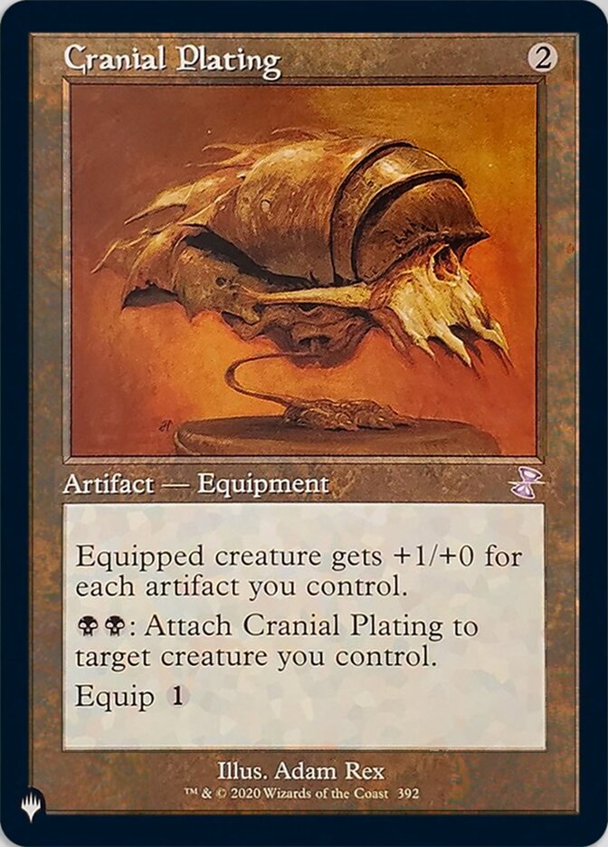 Cranial Plating [The List] - Destination Retro