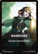 Warriors Theme Card [Avatar: The Last Airbender Tokens] - Destination Retro
