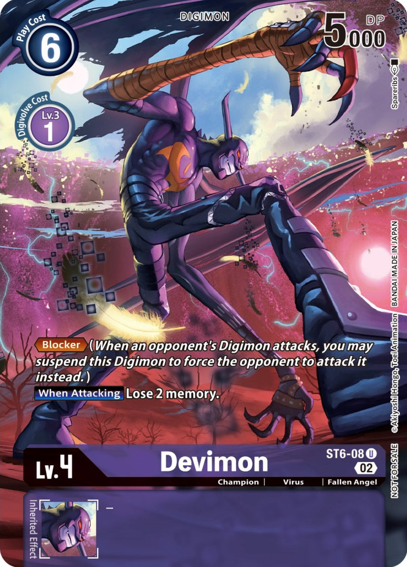 Devimon [ST6-08] (Box Topper) [Dimensional Phase] - Destination Retro