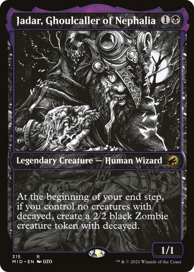 Jadar, Ghoulcaller of Nephalia (Showcase Eternal Night) [Innistrad: Midnight Hunt] - Destination Retro