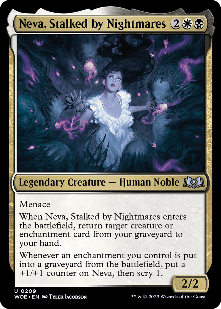 Neva, Stalked by Nightmares [Wilds of Eldraine] - Destination Retro