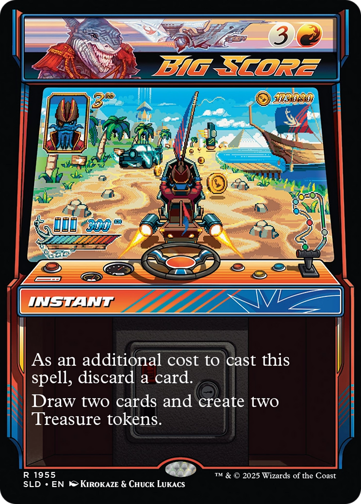 Big Score (Rainbow Foil) [Secret Lair Drop Series] - Destination Retro