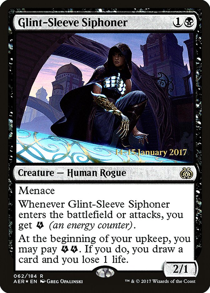 Glint-Sleeve Siphoner [Aether Revolt Prerelease Promos] - Destination Retro