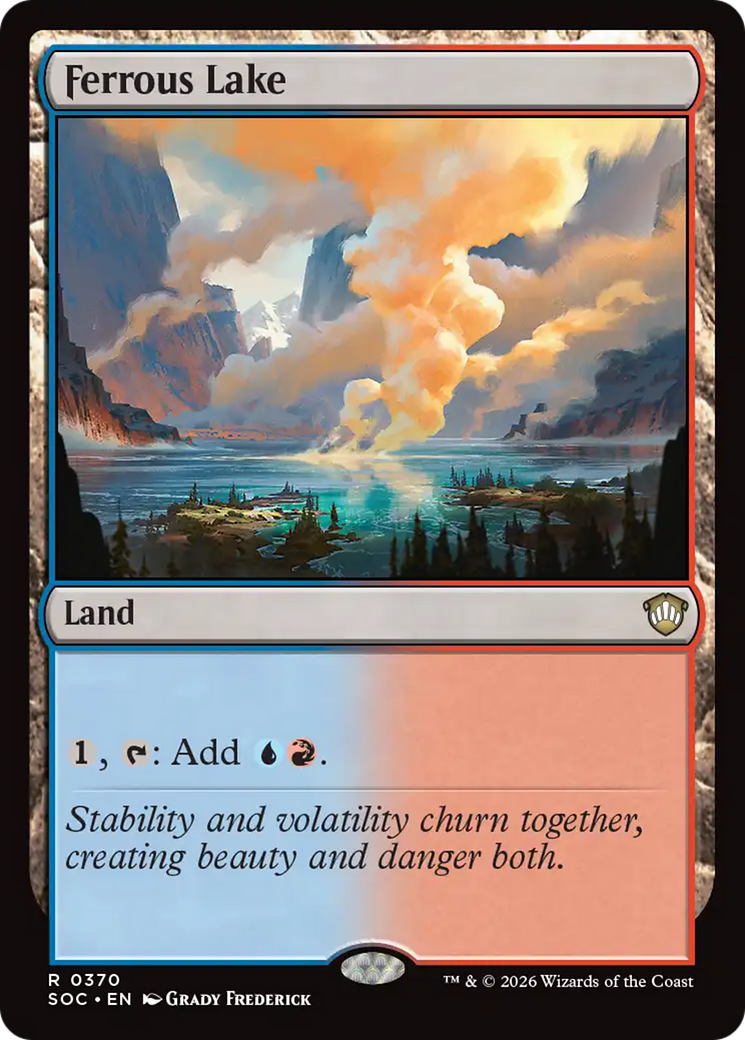 Ferrous Lake [Secrets of Strixhaven Commander] - Destination Retro