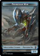 Phyrexian Myr // Servo Double-Sided Token [Modern Horizons 3 Commander Tokens] - Destination Retro