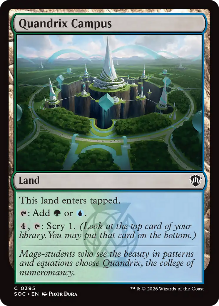 Quandrix Campus [Secrets of Strixhaven Commander] - Destination Retro