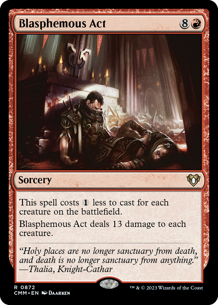 Blasphemous Act [Commander Masters] - Destination Retro