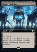 Urza's Workshop (Extended Art) [The Brothers' War Commander] - Destination Retro