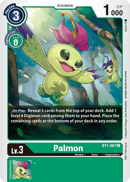 Palmon [BT1-067] (Official Tournament Pack Vol.3) [Release Special Booster Promos] - Destination Retro