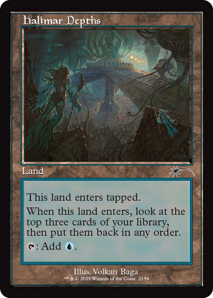 Halimar Depths (Retro Frame) [Secret Lair Drop Series] - Destination Retro