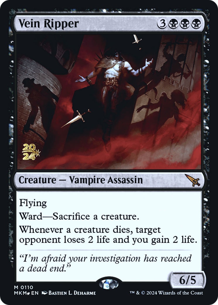 Vein Ripper [Murders at Karlov Manor Prerelease Promos] - Destination Retro