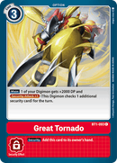 Great Tornado [BT1-093] [Release Special Booster Ver.1.0] - Destination Retro