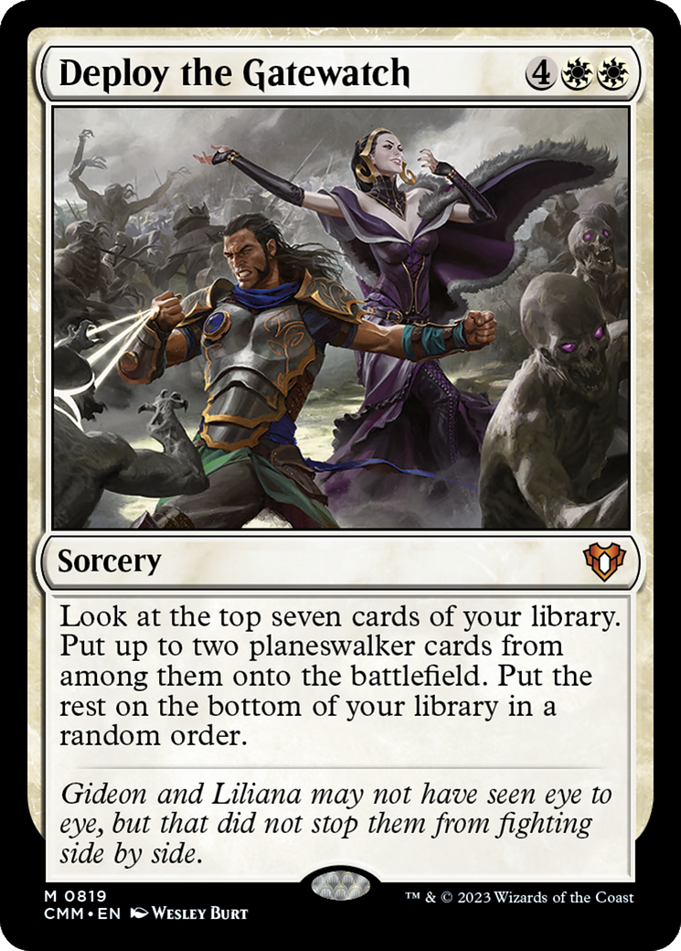 Deploy the Gatewatch [Commander Masters] - Destination Retro