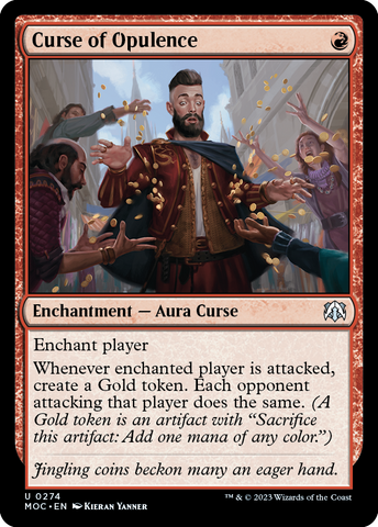 Curse of Opulence [March of the Machine Commander] - Destination Retro