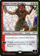 Samut, Tyrant Smasher (Stained Glass) [Secret Lair Drop Promos] - Destination Retro
