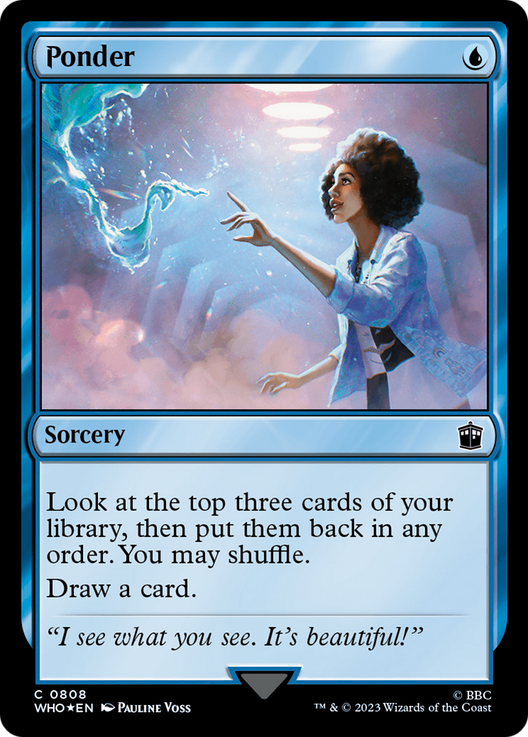 Ponder (Surge Foil) [Doctor Who] - Destination Retro