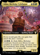 Bilbo, Birthday Celebrant (Extended Art) [The Lord of the Rings: Tales of Middle-Earth Commander] - Destination Retro