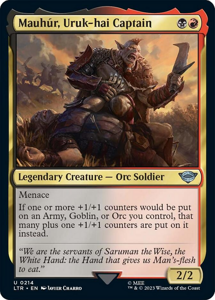 Mauhur, Uruk-hai Captain [The Lord of the Rings: Tales of Middle-Earth] - Destination Retro