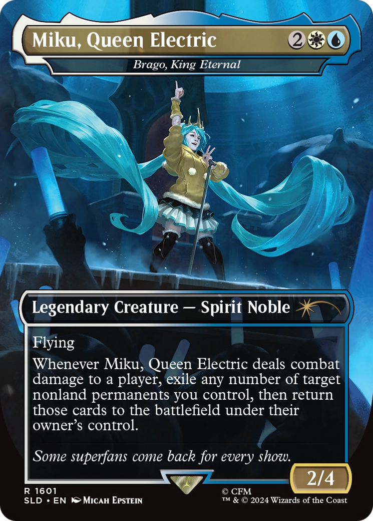 Miku, Queen Electric - Brago, King Eternal [Secret Lair Drop Series] - Destination Retro