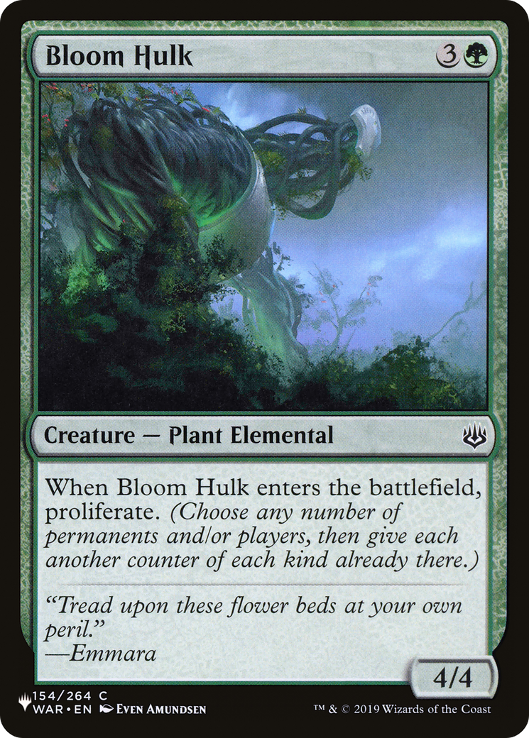 Bloom Hulk [The List] - Destination Retro