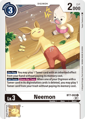 Neemon [BT7-080] [Next Adventure] - Destination Retro