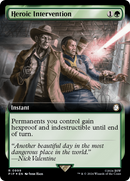 Heroic Intervention (Extended Art) (Surge Foil) [Fallout] - Destination Retro