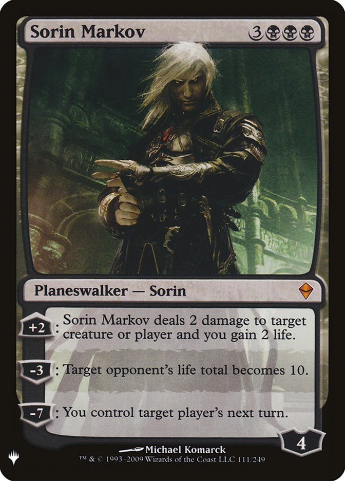 Sorin Markov [Mystery Booster] - Destination Retro