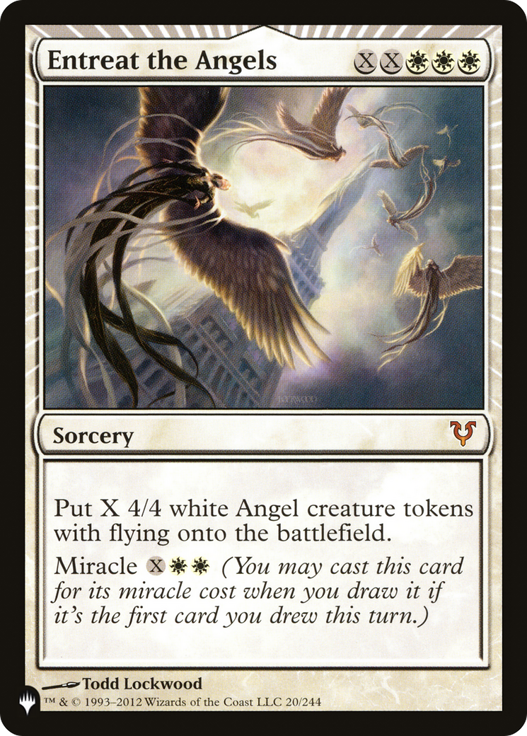Entreat the Angels [Secret Lair: Angels] - Destination Retro