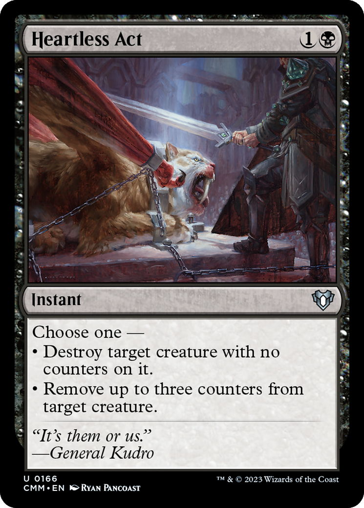 Heartless Act [Commander Masters] - Destination Retro
