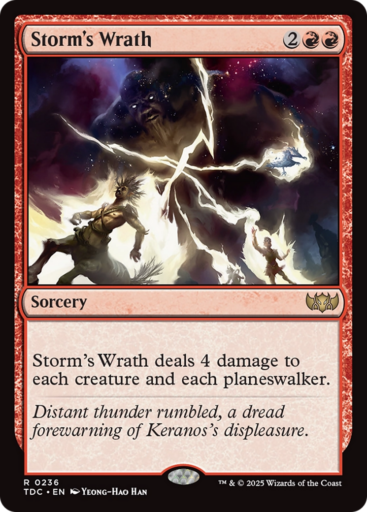 Storm's Wrath [Tarkir: Dragonstorm Commander] - Destination Retro
