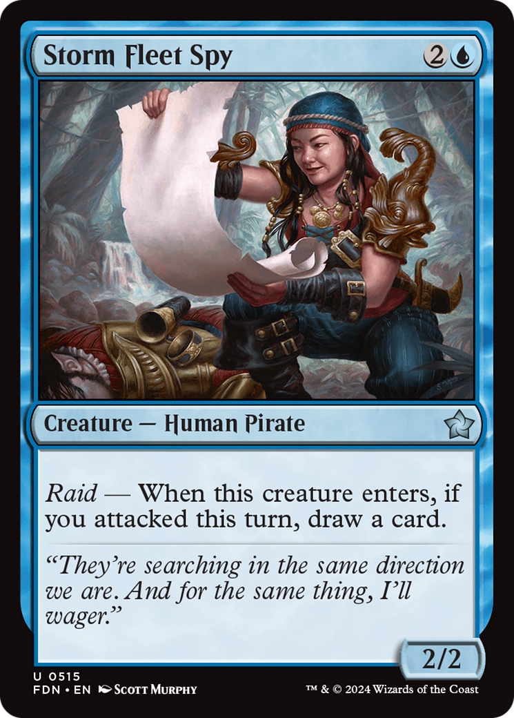 Storm Fleet Spy [Foundations] - Destination Retro